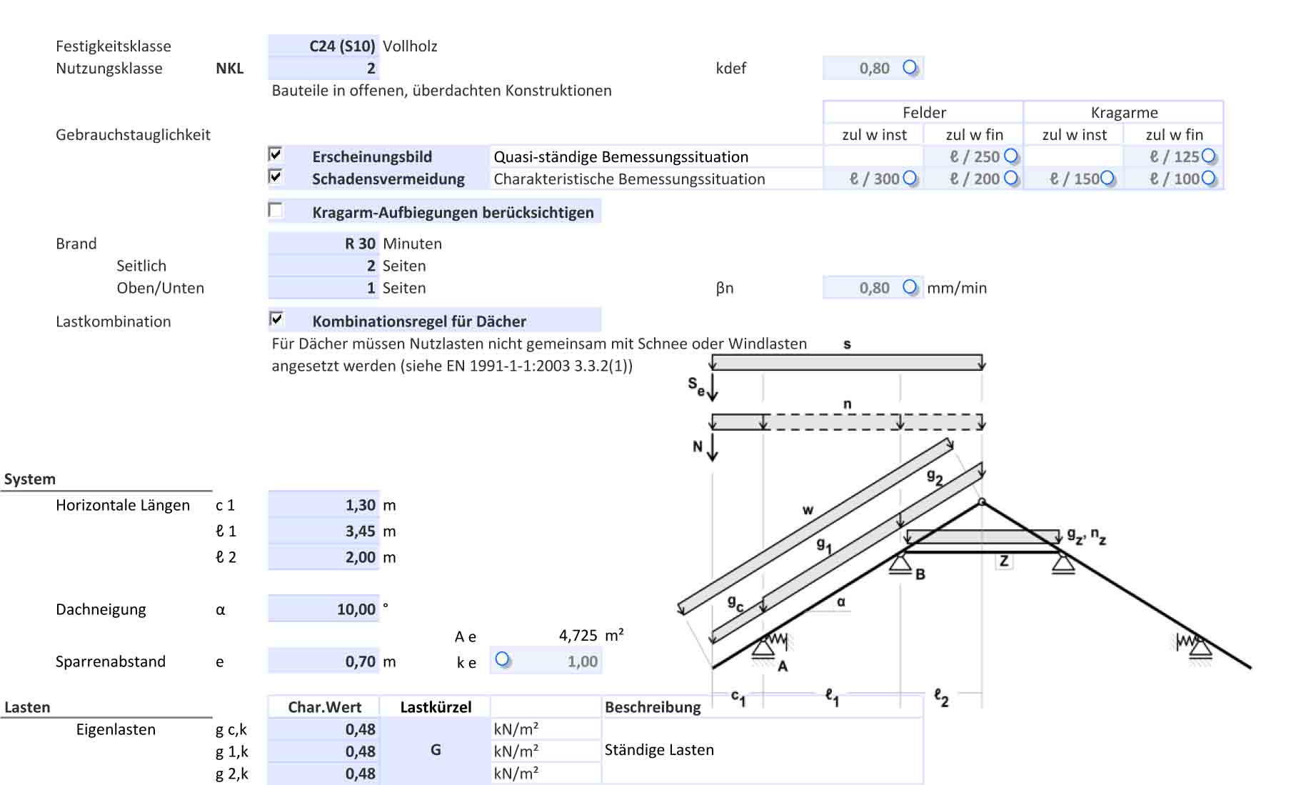 Statische Berechnungen Holzbau